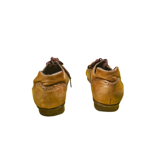 To Boot New York Mens 12 Brown Leather Brogue Shoes Vintage - Picture 2 of 5